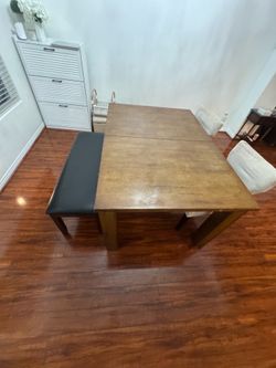 Free table and bench