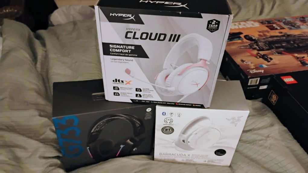 X-Box Amd PlayStation Headsets