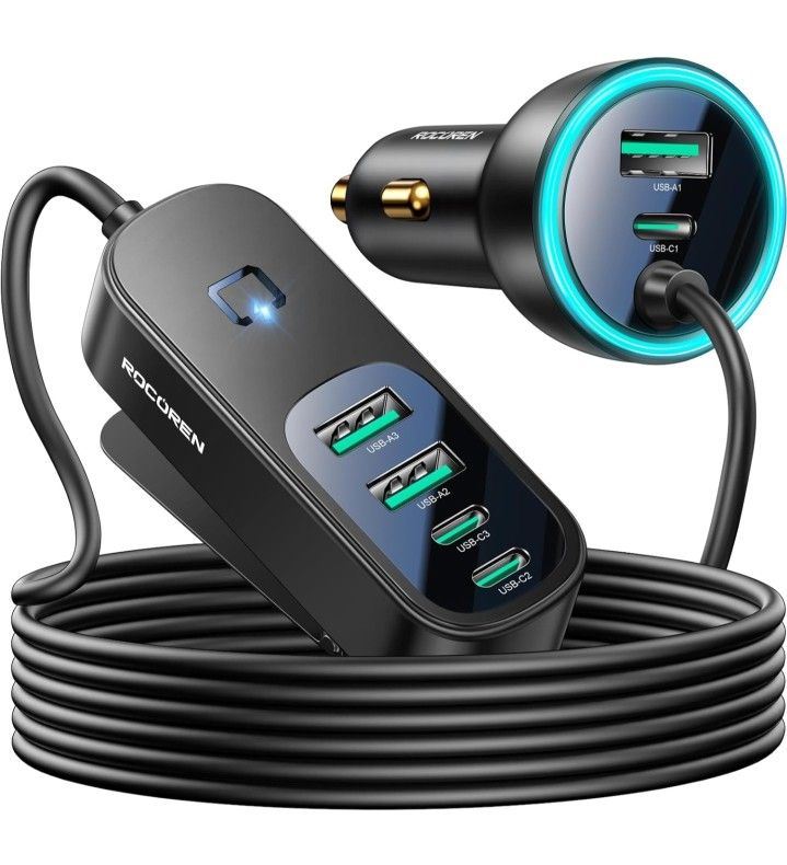 PD Fast USB C Car Charger