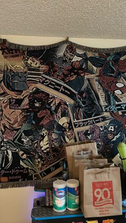 Marvel Superheroes Tapestry Blanket
