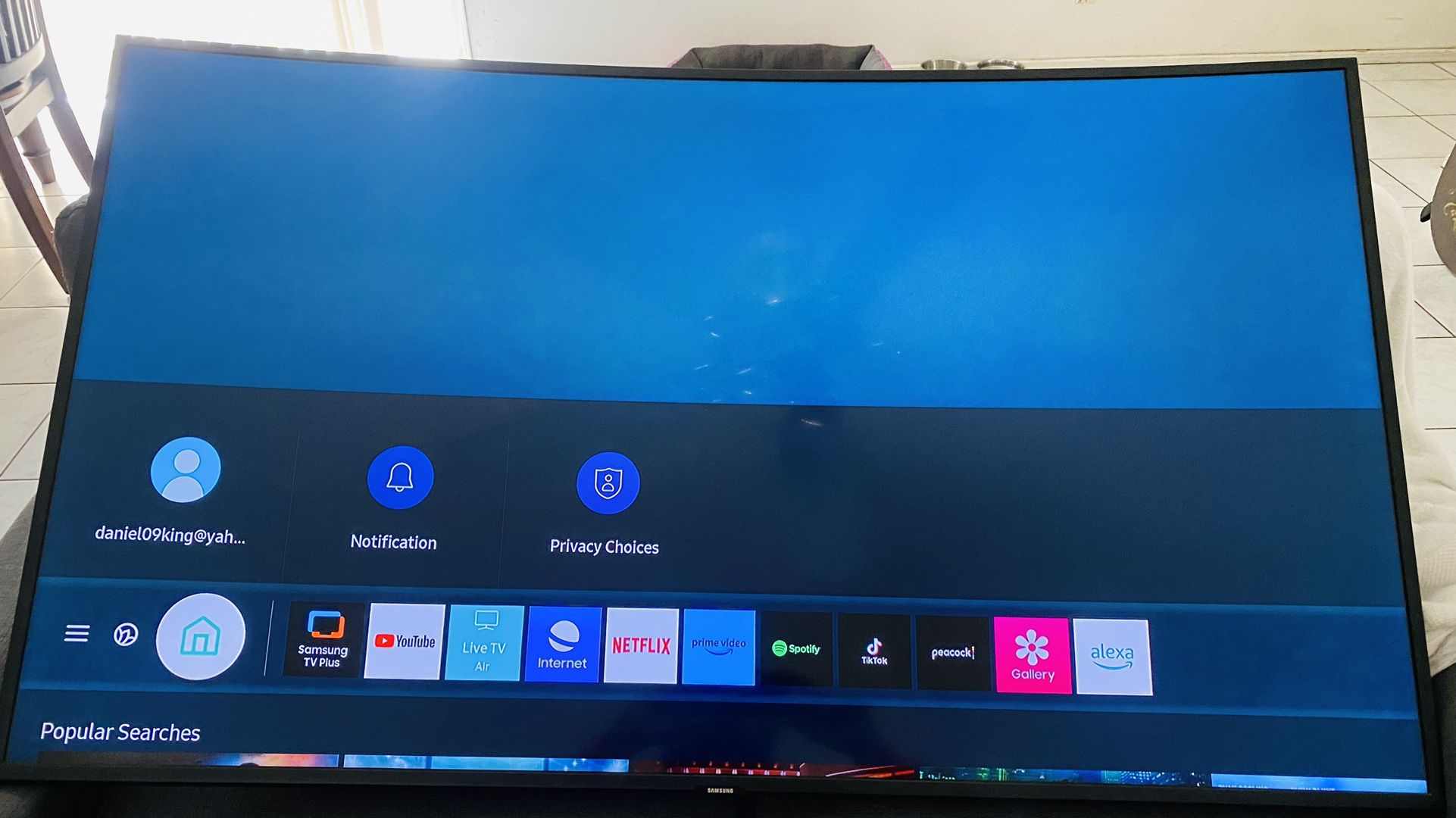 Samsung Curve TV