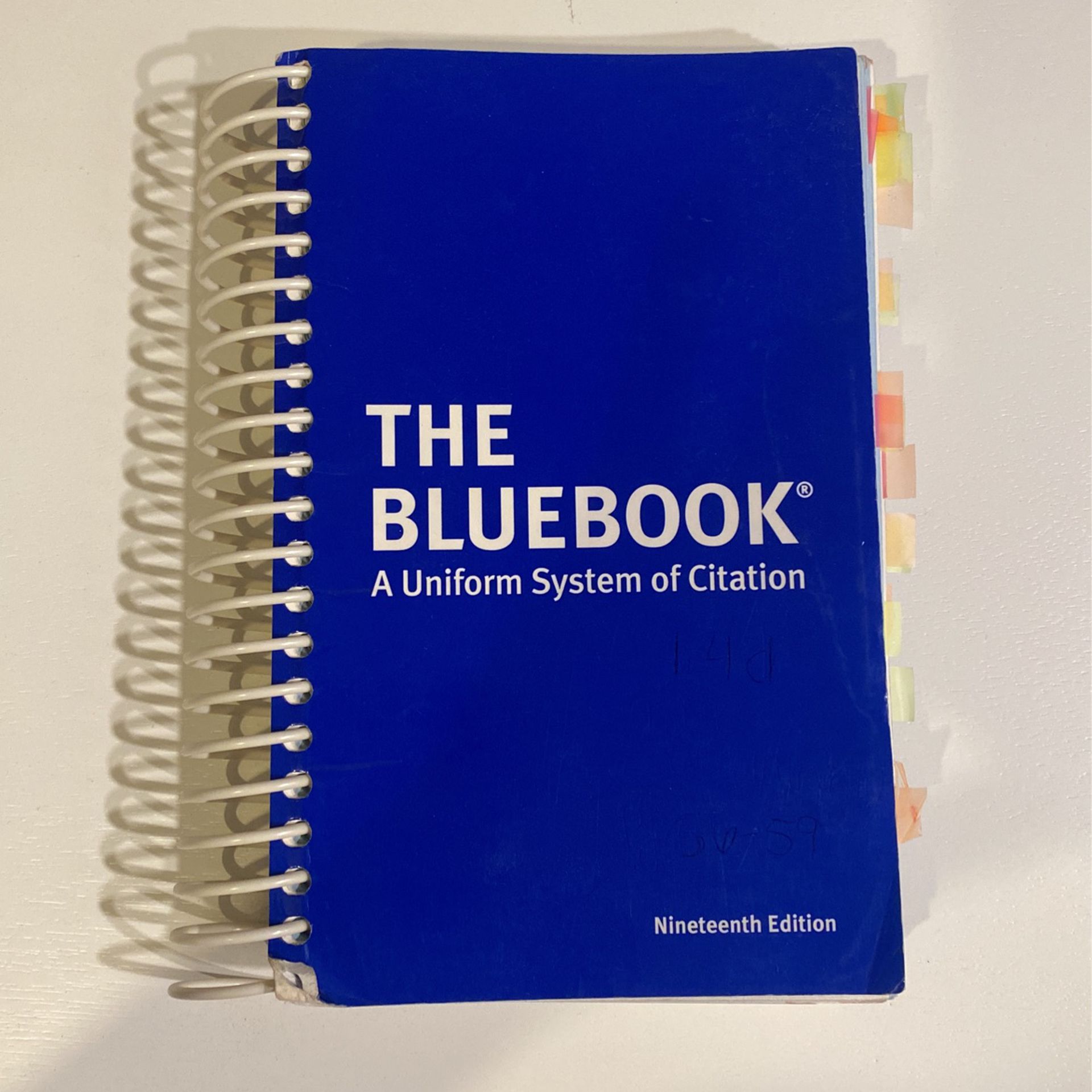 The Bluebook: A Uniform System Of Citation (19th Edition)