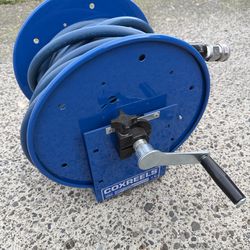 Coxreels Hand Crank Hose Reel & Kobrajet Hose