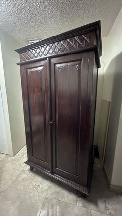 Free. Wood cabinet