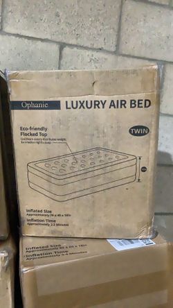 Ophanie luxury air bed twin 18 inch