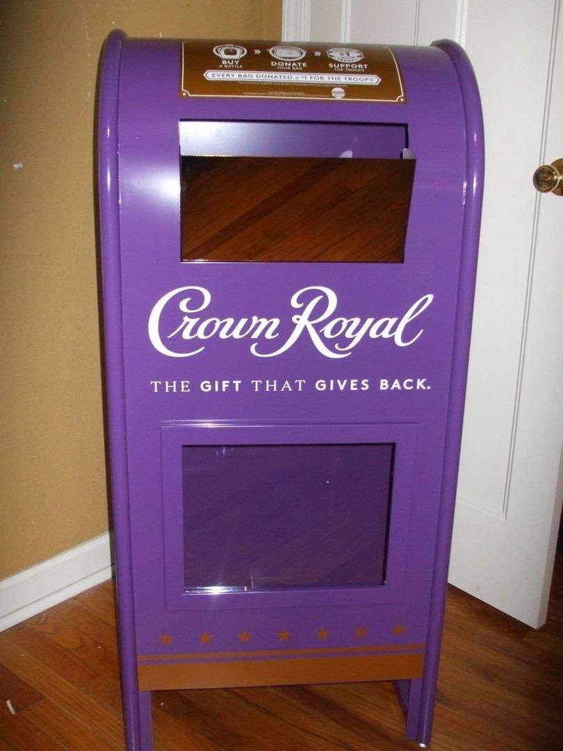 Crown Royal Mailbox Display