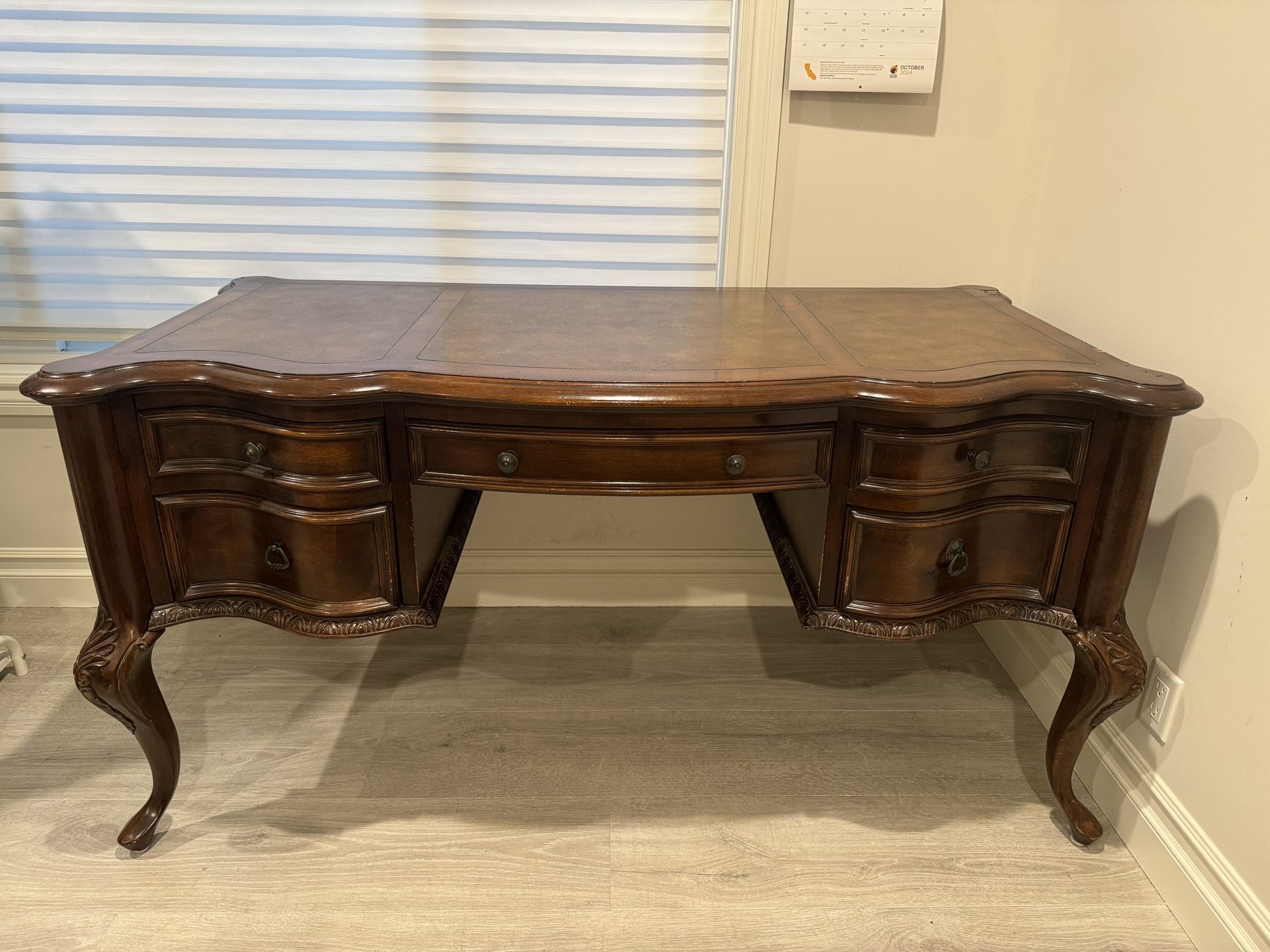 Antique Wood Desk