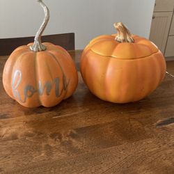 Halloween Pumpkins Fall  Decor 