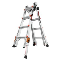Ladder 18 Ft Reach Little Giant With Leg Levellers 