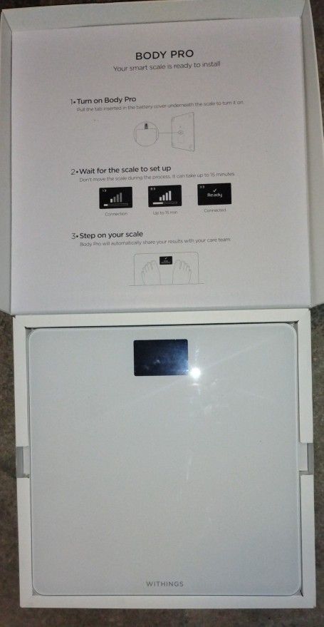 WITHINGS BODY PRO SMART SCALE
