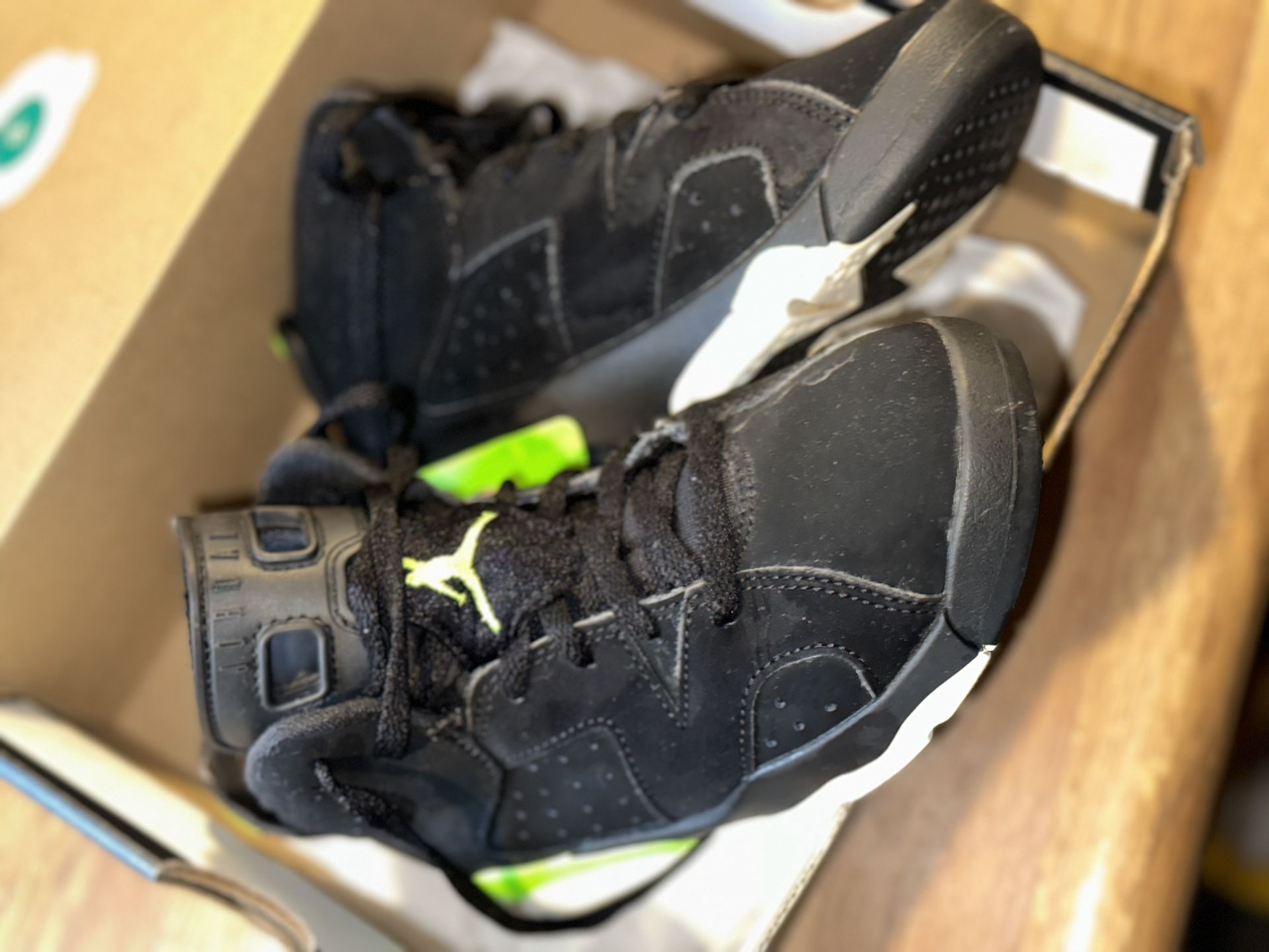 JORDAN 6 RETRO ELECTRIC GREEN ( 13 C)