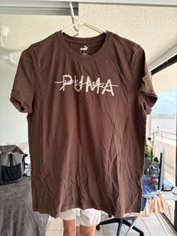 Puma Brown Graphic T-Shirt