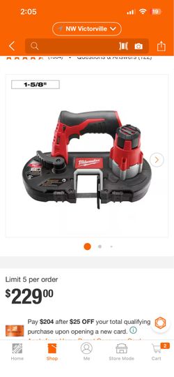 Milwaukee M12 Band Saw