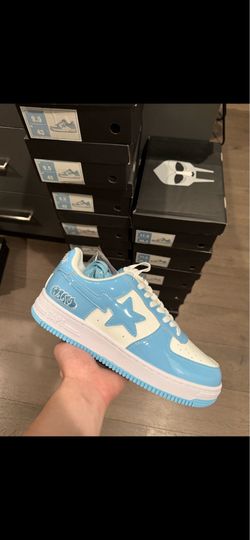 BAPE Sta Low-Top Sneakers Baby Blue
