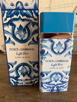 Dolce and Gabbana Light Blue Capri in love