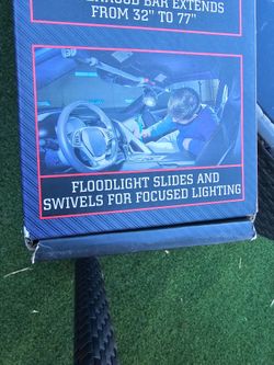 ICON 2100 Lumen LED Rechargeable Magnetic 77 in. Extendable Underhood Floodlight