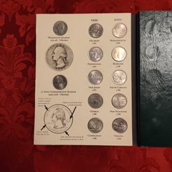 50 State Commemorative Quarters From 1999 To 2008 Full Set