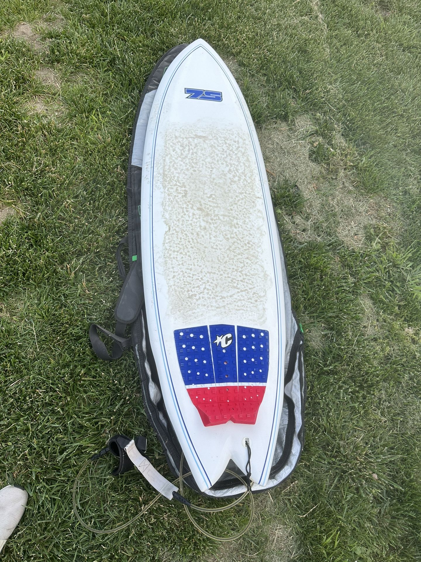 7S 6’ Surfboard W Bag
