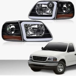 Headlights And Corners Set With Drl Lights White