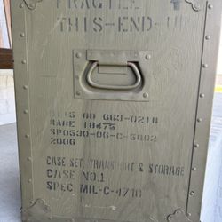 Vintage MIL-C-4710 Storage Case