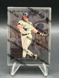 1996 Leaf Steel #5 Jeff Conine With Coating