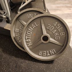 Olympic Weights Plates 45s