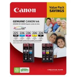 Cannon 5 Cartridge Ink Pack