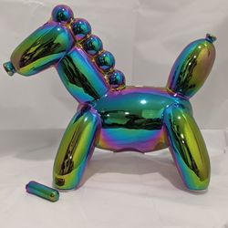 Iridescent "Balloon" Unicorn Piggy Bank 