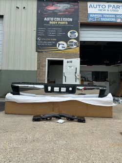 2014, 2015, 2016, 2017, 2018 Chevrolet Silverado, GMC Sierra bumper rear ( new truck parts )