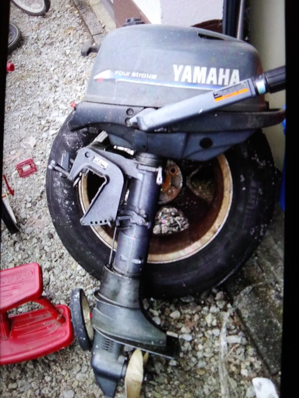 Yamaha outboard motor doesn't run $50