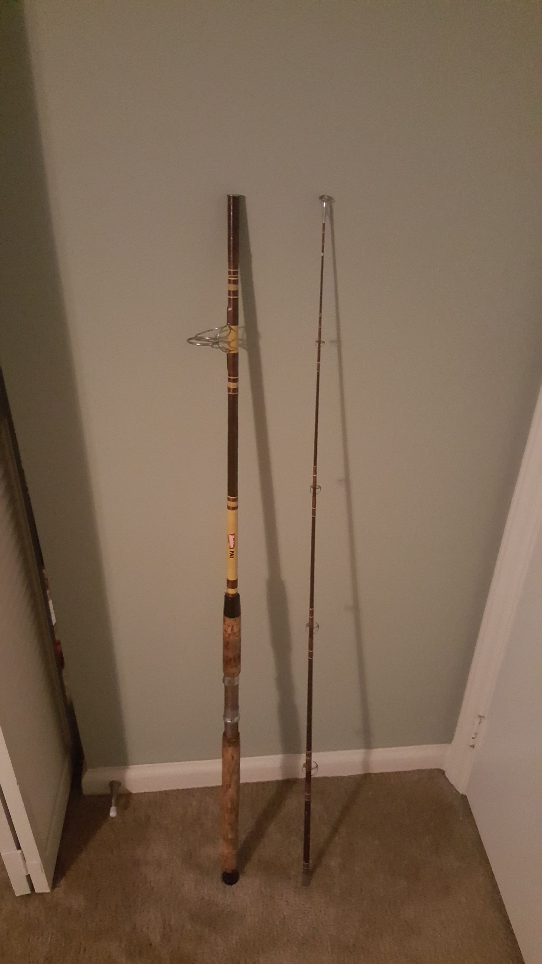 Vintage Heddon Pal Fishing Rod