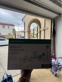 BRAND NEW NANO BEBE FEEDING SET