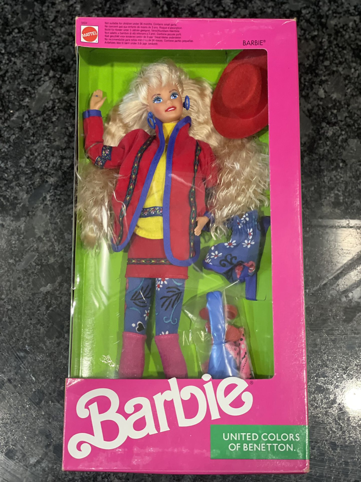 Beweren Catastrofe excuus BARBIE UNITED COLORS OF BENETTON 1990 MATTEL #9404 NRFB Sealed for Sale in  Pittsburgh, PA - OfferUp