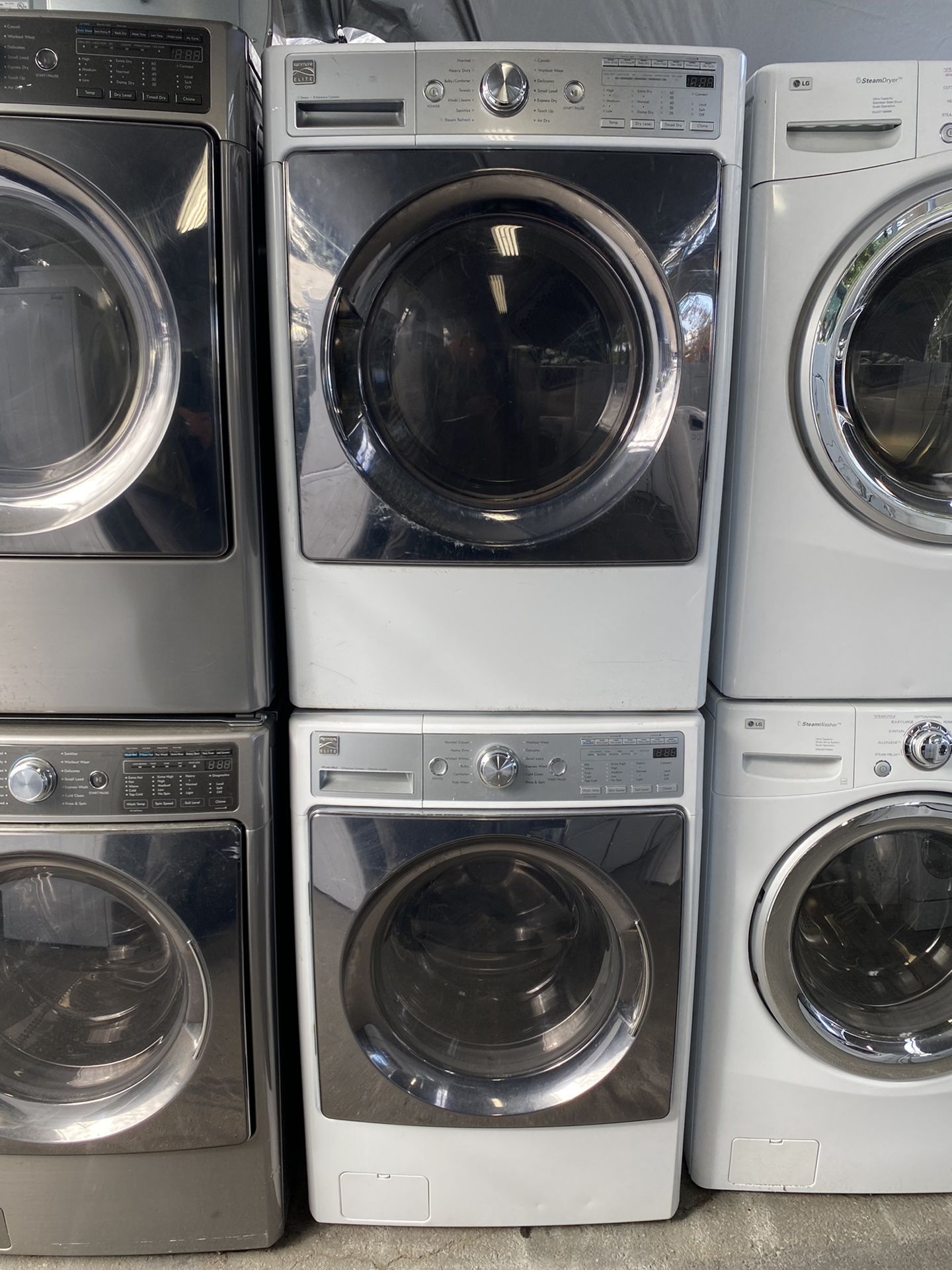 Kenmore Washer And Gas Dryer Set 