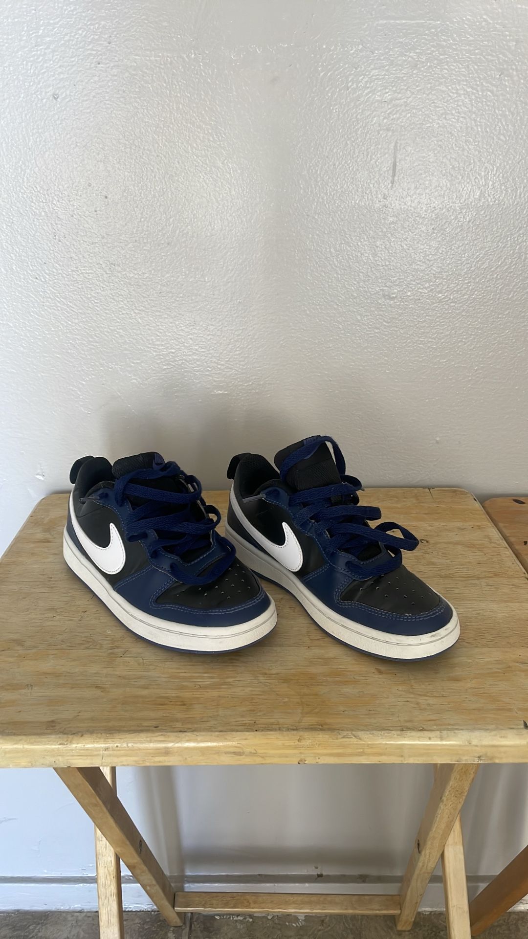 Blue white Nike