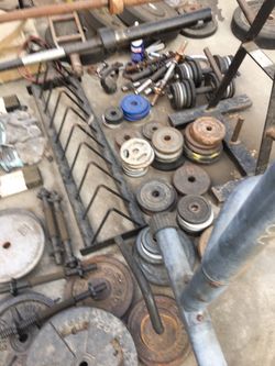 Gym Weights And Exercise Equipment 