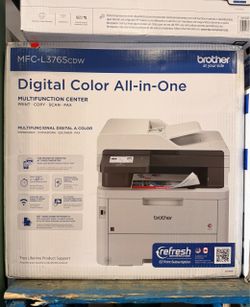 Brother Digital Color All-In-One Multifunction Print Center Brand New in Box