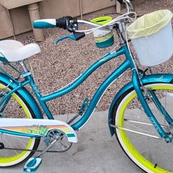 26" Beach Cruiser Bike 7 Speeds. Ready To Ride 