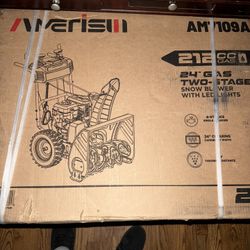 AMERISUN Snow Blower 212cc Gas Engine 24in Two Stage Brand New !!!!    
