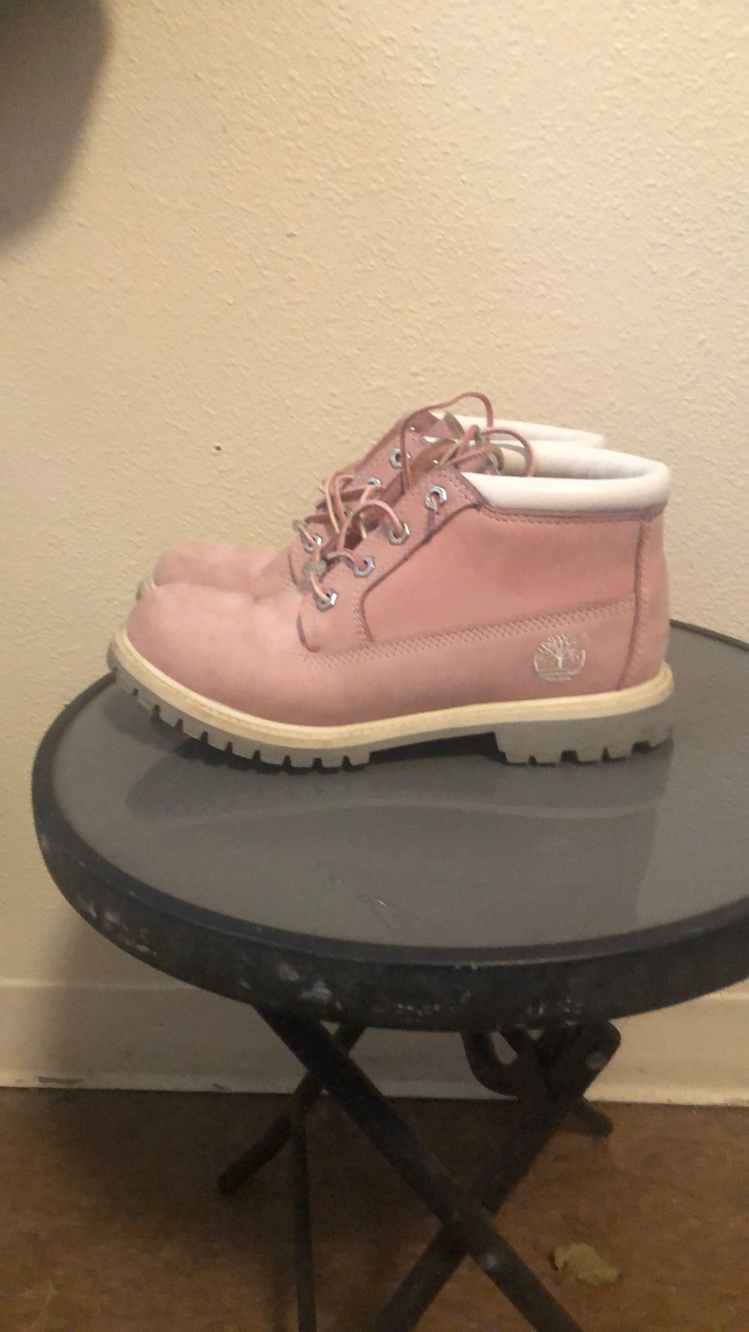 Pink Timberland 7.5- 8
