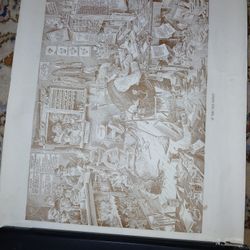 Antique At The Old Depot 1930 Original Print