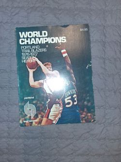 Portland Trail Blazers 1(contact info removed) Season Yearbook