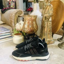 adidas FW0187 Nite Jogger  Mens  Sneakers Shoes Casual   - Black Size 9.5