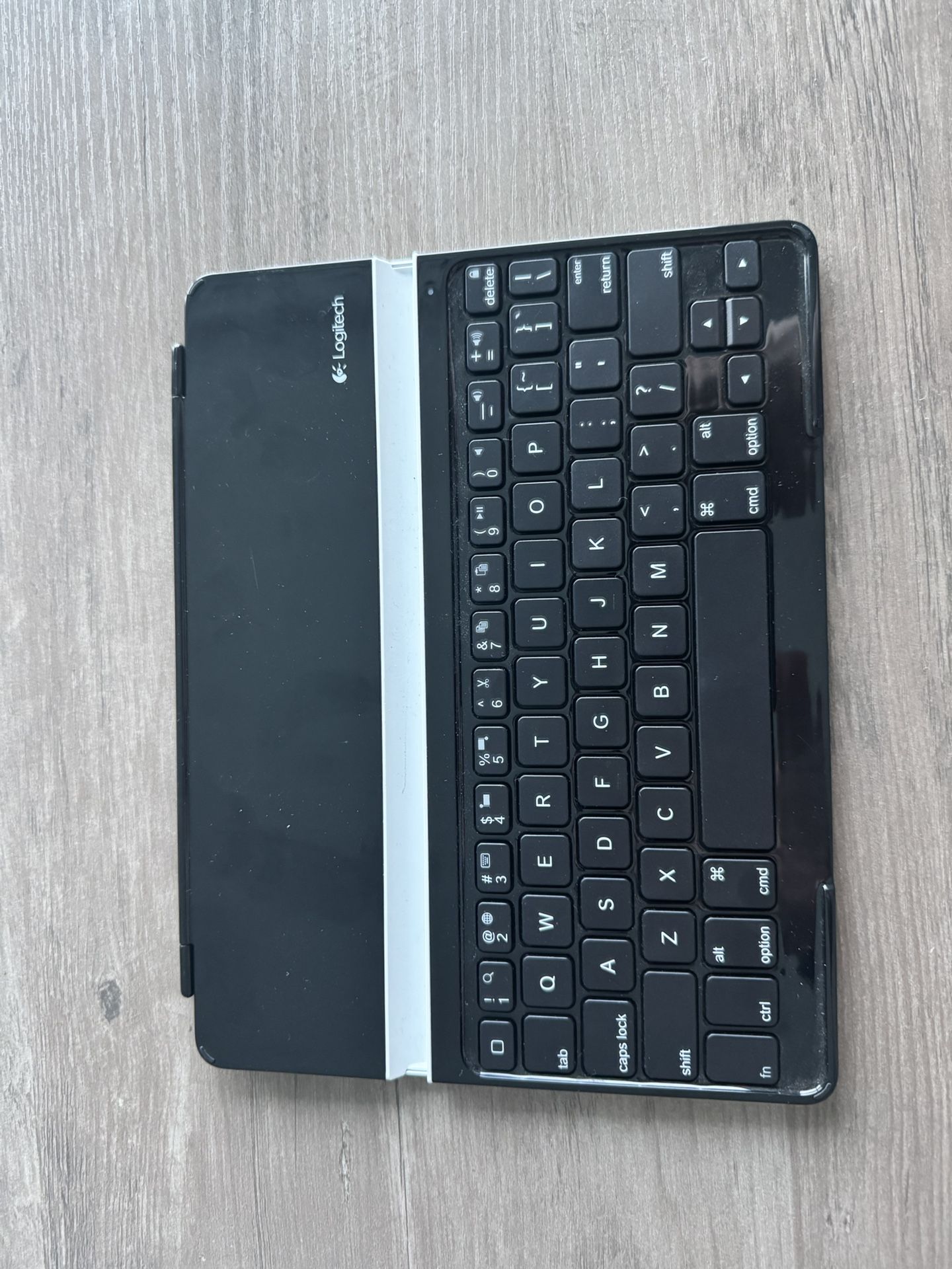 Logitech Ultrathin Bluetooth Keyboard, designed for iPad.
