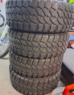 35x12.50r18 pro comp tires nuevas con 50,000 millas de garantía las 4