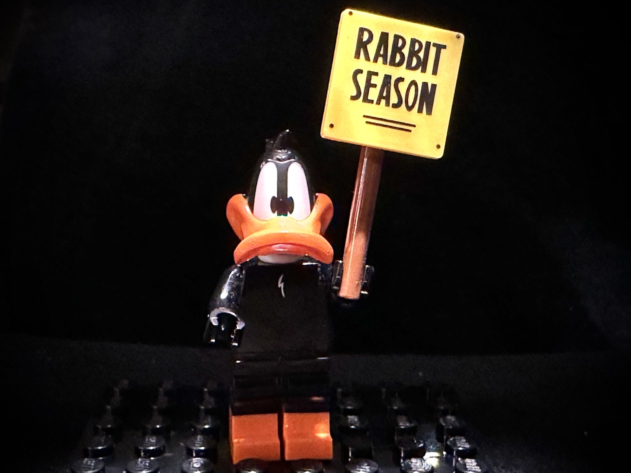 Lego Custom Daffy Duck Minifigure