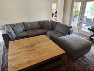 Downeast Feather sectional couch