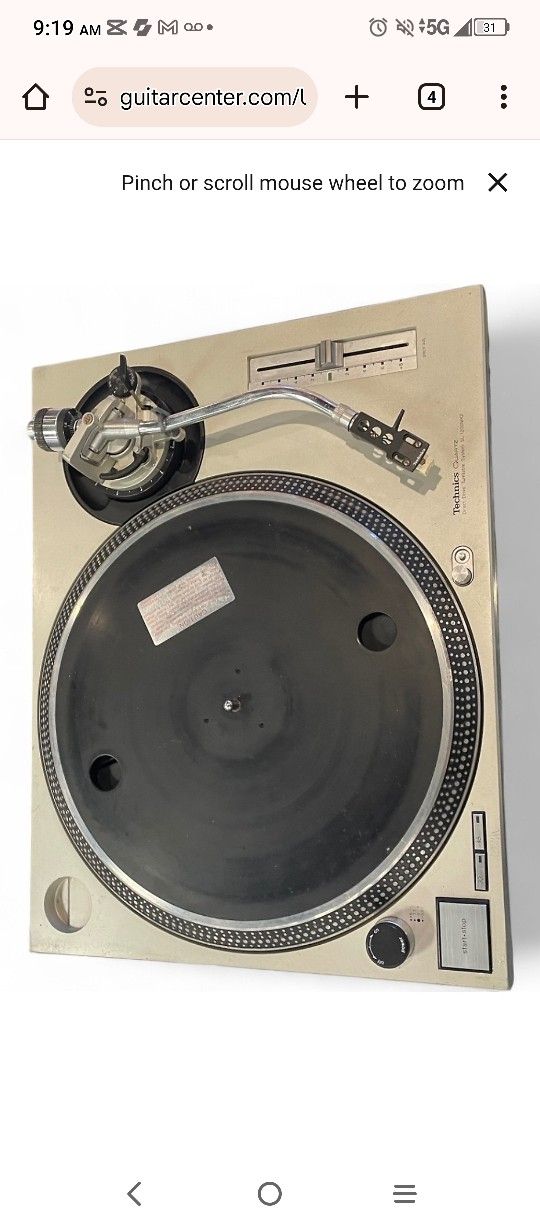 TECHNICS SL1200MK2