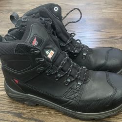 Red Wing Tradesman Side-Zip Waterproof Safety Toe Boots 6” Mens 13