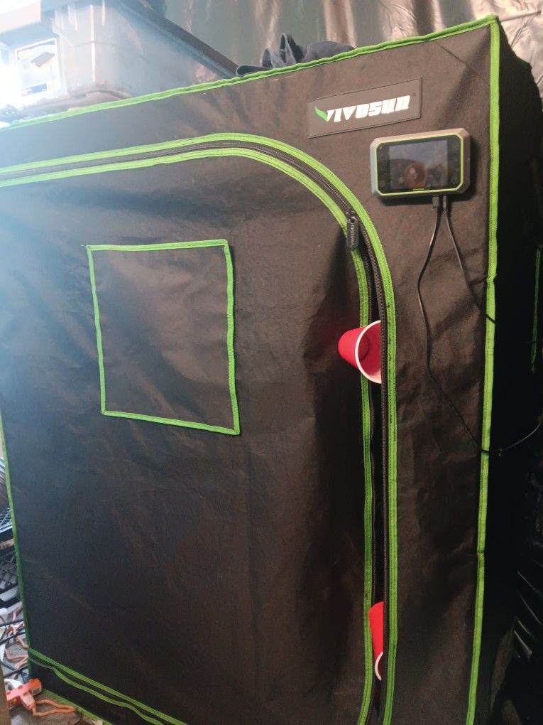 2'x4' Or 4'x4' Or 5'x3' Grow Tent With Everything Needed To Indoor Grow